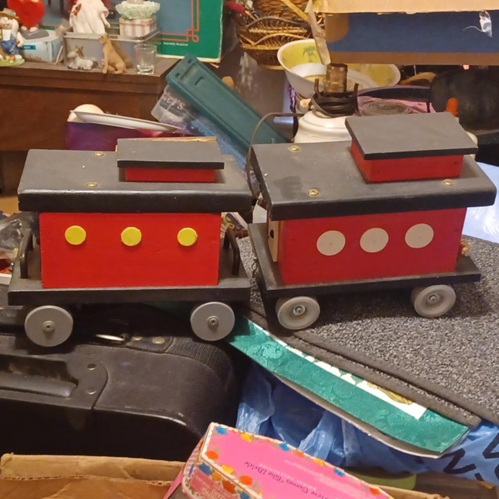 Wooden train